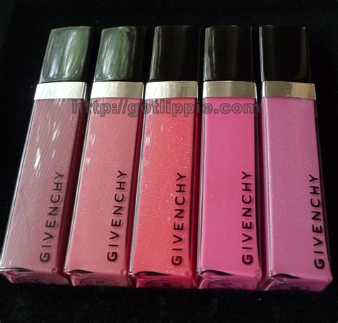 givenchy l'interdit lip gloss|Givenchy color changing lip gloss.